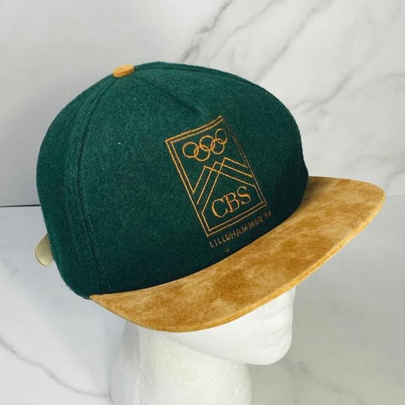 Vintage CBS 1994 Lille Hammer OlympicsHat / Cap Size 36 USC 38 - Picture 5 of 7